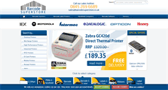 Desktop Screenshot of barcodesuperstore.co.uk